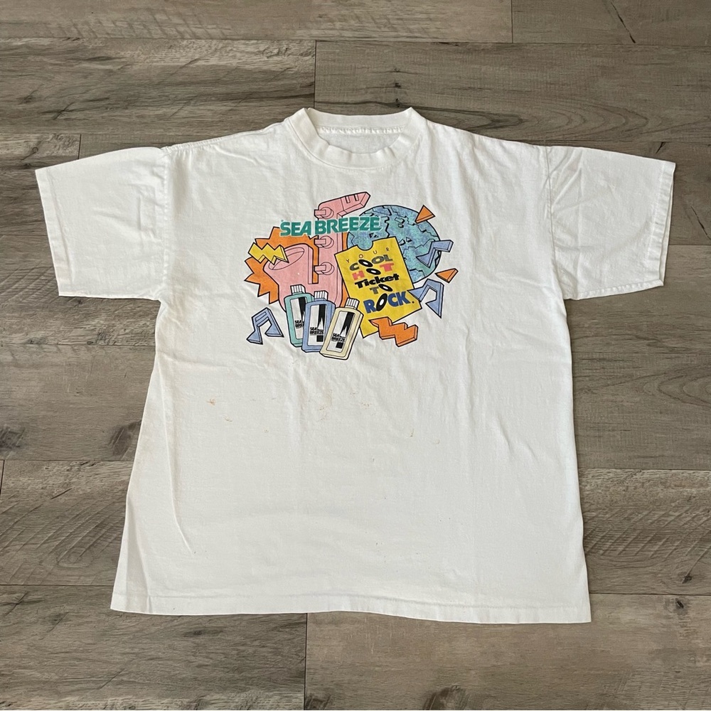Vintage T-Shirt Seabreeze Size Large